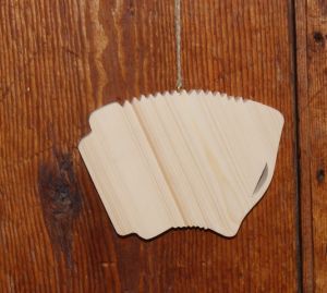 Acordeão de madeira maciça ht15cm decoração de música de casamento