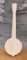 Banjo de madeira maciça ht15cm decoração musical feita à mão, presente de músico, música