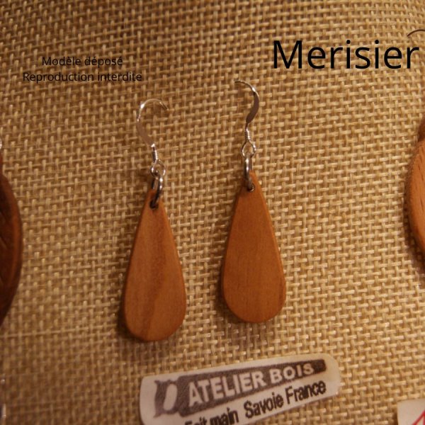 brincos de madeira de faia j&oacute;ias &eacute;ticas de madeira, j&oacute;ias da natureza, feitas &agrave; m&atilde;o
