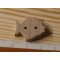 Botão de peixe de 22mm para decorar e coser