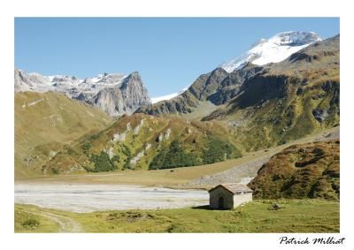 Postal Gliere Lake, Champagny en vanoise no Verão