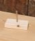 clave de sol em madeira maciça montada sobre uma base, decoração de mesa de casamento, presente de músico