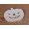 Figurinha de Halloween de 3mm para pintar e colar, embelezamento de livros de recortes de madeira maciça feita à mão