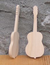 Tema de música de casamento de guitarra, madeira, feita à mão