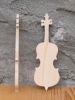 Figurino do violoncelo 9cm lg 3mm de espessura