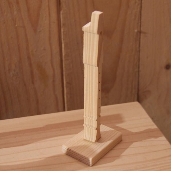 gravador de madeira s&oacute;lida ht 20 cm decora&ccedil;&atilde;o de interiores feita &agrave; m&atilde;o flautista de presente musical