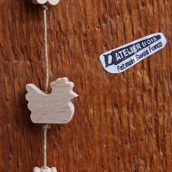 conta de madeira de galinha perfurada verticalmente m&oacute;vel e suspens&atilde;o feita &agrave; m&atilde;o