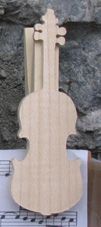 clip de partitura para violino presente de violinista de madeira maciça feito à mão