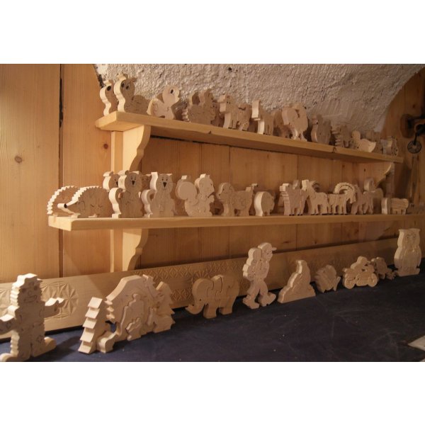 Joaninha de madeira 3 pe&ccedil;as Beech, a amiga do jardim