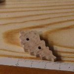 Folha de carvalho de 35mm para decorar e coser madeira maciça ornamentada à mão