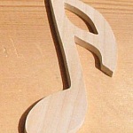 Cart&atilde;o de lugar de casamento com figura de croch&eacute; duplo lg 9cm ep 3mm 