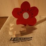 Cartão de lugar de árvore de Natal em madeira de abeto maciça, reutilizável, para decorar, por 10, crachá para mesa de Natal, tema da natureza, montanha, árvore feita à mão