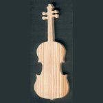 ht15cm de violino de madeira, decoração musical, presente de músico, feito à mão