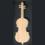 decoração musical em violoncelo de madeira de 15 cm, feito à mão