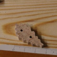 Folha de carvalho de 35mm para decorar e coser madeira maciça ornamentada à mão