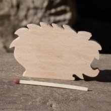 cartão de casamento feito à mão em madeira maciça de faia para festa de aniversário de peixe tema floresta ou natureza