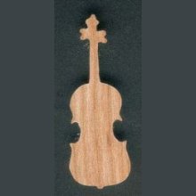 Violino montado em fuso
