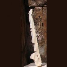 Clarinete baixo de madeira ht15cm