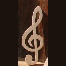 clave de madeira maciça tripla ht 20 cm para decoração de interiores de música, decoração de mesa, presente de músico