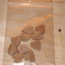 10 corações perfurados em miniatura para pendurar, para decorar para o casamento, dia dos namorados, casamento de madeira