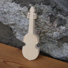viola da gamba ht15cm de madeira