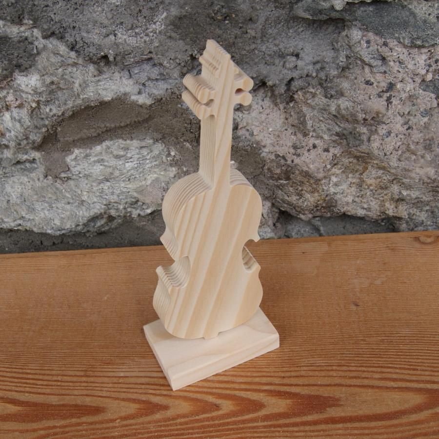 violino montado em madeira maciça decoração de casamento feito à mão violinista de presente