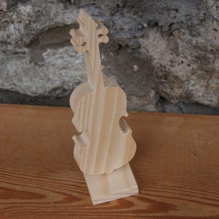 violino montado em madeira maciça decoração de casamento feito à mão violinista de presente